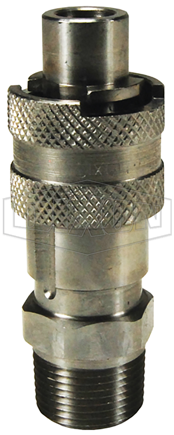 Dix-Lock™ N-Series Interchange Male Head x Male Threaded End Plug